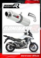 ауспух заглушител DOMINATOR кръгъл подходящо за мотоциклет Honda VFR 800 X Crossrunner 2015 - 2021