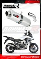 ауспух заглушител DOMINATOR овален подходящо за мотоциклет Honda VFR 800 X Crossrunner 2015 - 2021