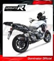 ауспух заглушител DOMINATOR HP1 черен подходящо за мотоциклет Honda VFR 800 X Crossrunner 2015 - 2021