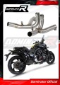 decat среден ауспух DOMINATOR Mid Pipe подходящо за мотоциклет V MAX V-MAX 1700 2009 - 2019