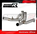 decat среден ауспух DOMINATOR Mid Pipe подходящо за мотоциклет V MAX V-MAX 1700 2009 - 2019 2