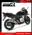 ауспух заглушител DOMINATOR овален подходящо за мотоциклет Suzuki GSF 1250 N / S BANDIT 2007 - 2016