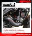 Yamaha MT 09 2021 - 2022 Цяла изпускателна система EX Ауспух Спортен ауспух Заглушител Колектор Изпускателна система HP3 BLACK Low Level DOMINATOR EXH