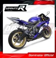 ауспух заглушител DOMINATOR GPS черен подходящо за мотоциклет Yamaha YZF R6 2006 - 2016 3