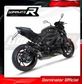 ауспух заглушител DOMINATOR HP8 черен подходящо за мотоциклет Suzuki GSX-S 1000 / F 2015 - 2020 3