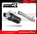 ауспух заглушител DOMINATOR Slip-on GP1 черен подходящо за мотоциклет Suzuki GSXR 1000 K1 - K4 2001 - 2004 2