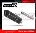 ауспух заглушител DOMINATOR Slip-on HP1 черен подходящо за мотоциклет Suzuki GSXR 1000 K1 - K4 2001 - 2004 2
