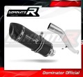 ауспух заглушител DOMINATOR HP1 черен подходящо за мотоциклет Kawasaki GTR 1400 2007 - 2009
