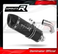 ауспух заглушител DOMINATOR HP1 черен подходящо за мотоциклет Suzuki SV 650 2016 - 2023 2