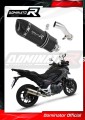 ауспух заглушител DOMINATOR HP1 черен подходящо за мотоциклет Honda NC 700 / 750 S 2012 - 2020