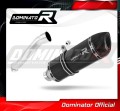 ауспух заглушител DOMINATOR HP1 черен подходящо за мотоциклет Yamaha XT 660 Z TENERE 2008 - 2016 2