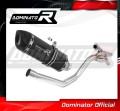 ауспух заглушител DOMINATOR HP1 черен подходящо за мотоциклет Yamaha XT 660 X 2004 - 2016 2