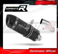 ауспух заглушител DOMINATOR HP1 черен подходящо за мотоциклет Yamaha FZ1 FAZER 1000 2006 - 2015 2