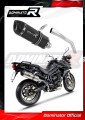 ауспух заглушител DOMINATOR HP1 черен подходящо за мотоциклет Triumph TIGER 800 XC XR 2015 - 2017