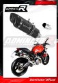 ауспух заглушител DOMINATOR HP1 черен подходящо за мотоциклет Ducati MONSTER 696 2008 - 2014