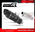 ауспух заглушител DOMINATOR HP1 черен подходящо за мотоциклет Aprilia Tuono 1000 R 2006 - 2010