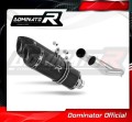 ауспух заглушител DOMINATOR HP1 черен подходящо за мотоциклет Aprilia Pegaso 650 2001 - 2004 2