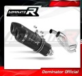 ауспух заглушител DOMINATOR HP1 черен подходящо за мотоциклет Aprilia Pegaso 650 Strada 2007 - 2010 2