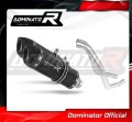 ауспух заглушител DOMINATOR HP1 черен подходящо за мотоциклет Aprilia ETV 1000 Caponord 2001 - 2004 2