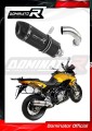 ауспух заглушител DOMINATOR HP1 черен подходящо за мотоциклет Aprilia ETV 1200 Caponord 2013 - 2016
