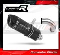 ауспух заглушител DOMINATOR HP1 черен подходящо за мотоциклет Aprilia ETV 1200 Caponord 2013 - 2016 2