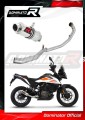 пълна изпускателна система със заглушител DOMINATOR Full System GP1 подходящо за мотоциклет KTM 390 Adventure 2020 - 2023 2