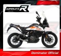 пълна изпускателна система със заглушител DOMINATOR Full System GP1 черен подходящо за мотоциклет KTM 390 Adventure 2020 - 2023 3