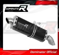 ауспух заглушител DOMINATOR P7 черен подходящо за мотоциклет Aprilia Tuareg 660 2021 - 2023 2
