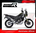 ауспух заглушител DOMINATOR P7 черен подходящо за мотоциклет Aprilia Tuareg 660 2021 - 2023 4