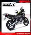 пълна изпускателна система със заглушител DOMINATOR Full System HP6 черен подходящо за мотоциклет Aprilia Tuareg 660 2021 - 2023