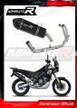 пълна изпускателна система със заглушител DOMINATOR Full System HP7 черен подходящо за мотоциклет Aprilia Tuareg 660 2021 - 2023 4