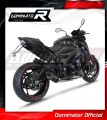 пълна изпускателна система със заглушител DOMINATOR Full System HP8 черен подходящо за мотоциклет Suzuki GSX-S 1000 / F 2015 - 2020 3