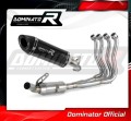 пълна изпускателна система със заглушител DOMINATOR Full System HP8 черен подходящо за мотоциклет Suzuki GSX-S 1000 / F 2015 - 2020 2