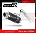 ауспух заглушител DOMINATOR GP1 черен подходящо за мотоциклет Kawasaki Z750 2004 - 2006 2