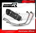 пълна изпускателна система със заглушител DOMINATOR Full System HP1 черен подходящо за мотоциклет Suzuki GS 500F 2004 - 2014 2