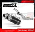 ауспух заглушител DOMINATOR GP1 черен подходящо за мотоциклет Yamaha TDM 850 1996 - 2001 2