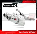 ауспух заглушител DOMINATOR кръгъл подходящо за мотоциклет Yamaha TDM 850 1996 - 2001 2