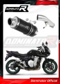 ауспух заглушител DOMINATOR GP1 черен подходящо за мотоциклет Suzuki GSF 1250 N / S BANDIT 2007 - 2016