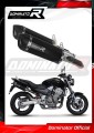 ауспух заглушител DOMINATOR HP1 черен подходящо за мотоциклет Honda CB 900F HORNET 2002 - 2007