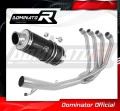 пълна изпускателна система със заглушител DOMINATOR Full System GP1 черен подходящо за мотоциклет Suzuki GSF 1250 N / S BANDIT 2007 - 2016 2