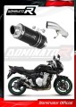 ауспух заглушител DOMINATOR GP1 черен подходящо за мотоциклет Suzuki GSF 650 BANDIT N / S 2007 - 2016