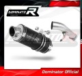 ауспух заглушител DOMINATOR GP1 черен подходящо за мотоциклет Suzuki GSF 650 BANDIT N / S 2007 - 2016 2