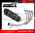 пълна изпускателна система със заглушител DOMINATOR Full System HP1 черен подходящо за мотоциклет Suzuki GSF 650 BANDIT N / S 2007 - 2016 2