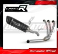пълна изпускателна система със заглушител DOMINATOR Full System HP6 черен подходящо за мотоциклет Yamaha Tracer 9 / GT 2021 - 2023 2