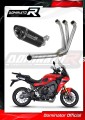 пълна изпускателна система със заглушител DOMINATOR Full System HP8 черен подходящо за мотоциклет Yamaha Tracer 9 / GT 2021 - 2023