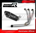 пълна изпускателна система със заглушител DOMINATOR Full System HP8 черен подходящо за мотоциклет Yamaha Tracer 9 / GT 2021 - 2023 2