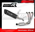 пълна изпускателна система със заглушител DOMINATOR Full System HP6 черен EX подходящо за мотоциклет Yamaha Tracer 9 / GT 2021 - 2023 2