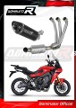пълна изпускателна система със заглушител DOMINATOR Full System HP8 черен EX подходящо за мотоциклет Yamaha Tracer 9 / GT 2021 - 2023