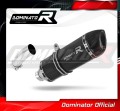 ауспух заглушител DOMINATOR HP1 черен подходящо за мотоциклет BMW F800GS 2008 - 2017