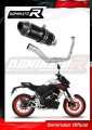пълна изпускателна система със заглушител DOMINATOR Full System HP3 черен подходящо за мотоциклет Yamaha MT 125 2021 - 2024